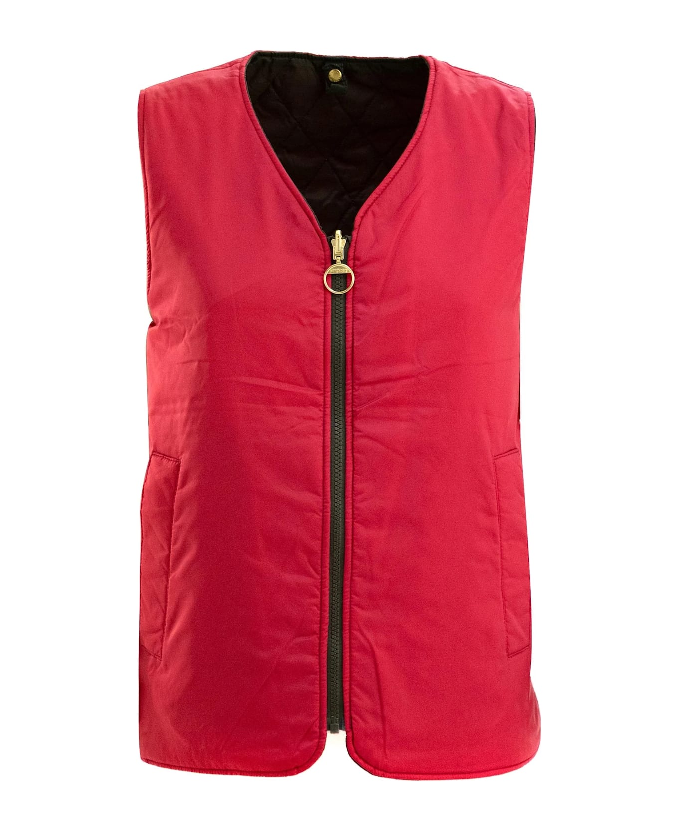 Barbour My Reversible Liner - Sage Zeni Pink