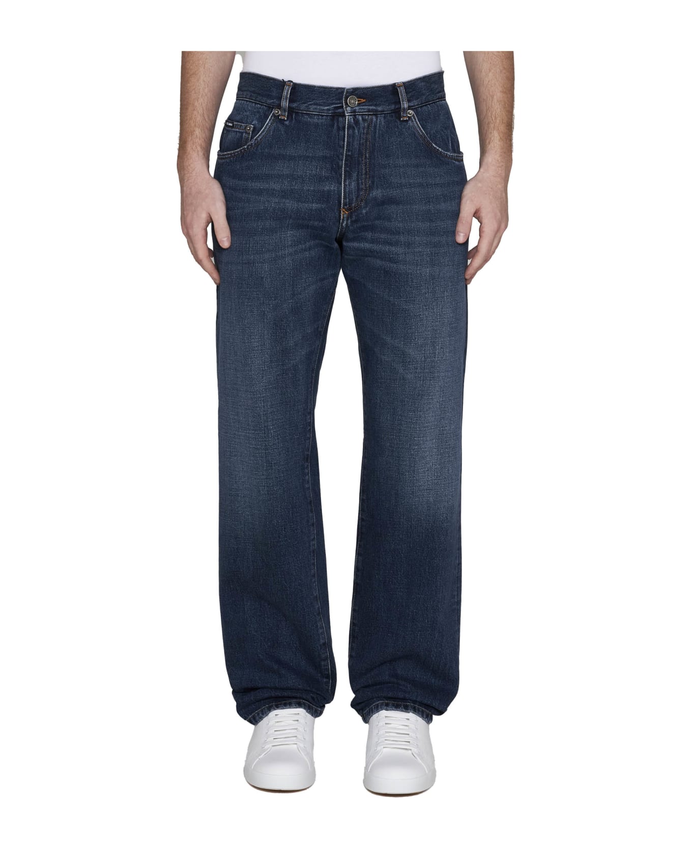 Dolce & Gabbana 5-pocket Jeans - Blue デニム