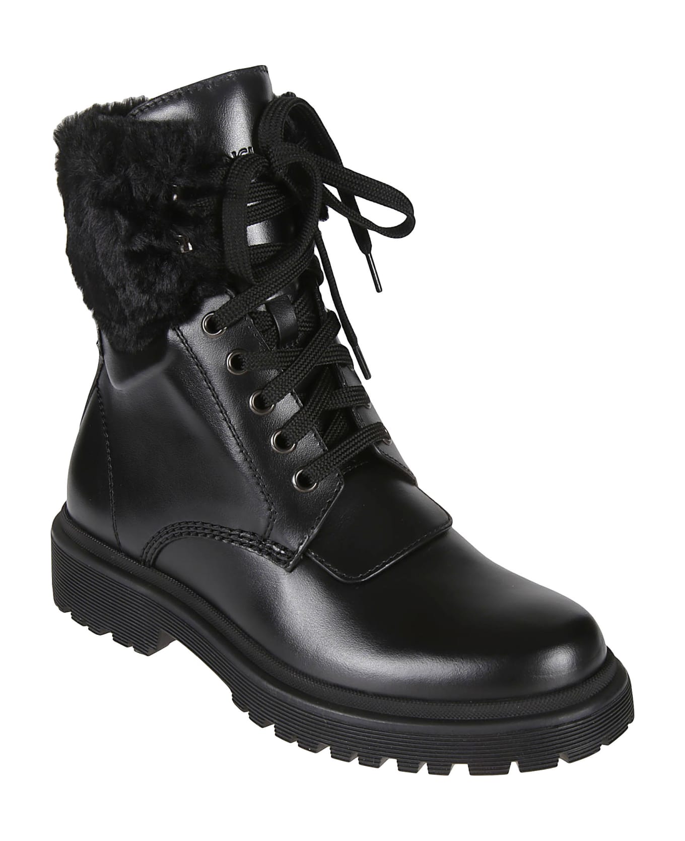 Moncler Patty Lace-up Boots - Nero ブーツ