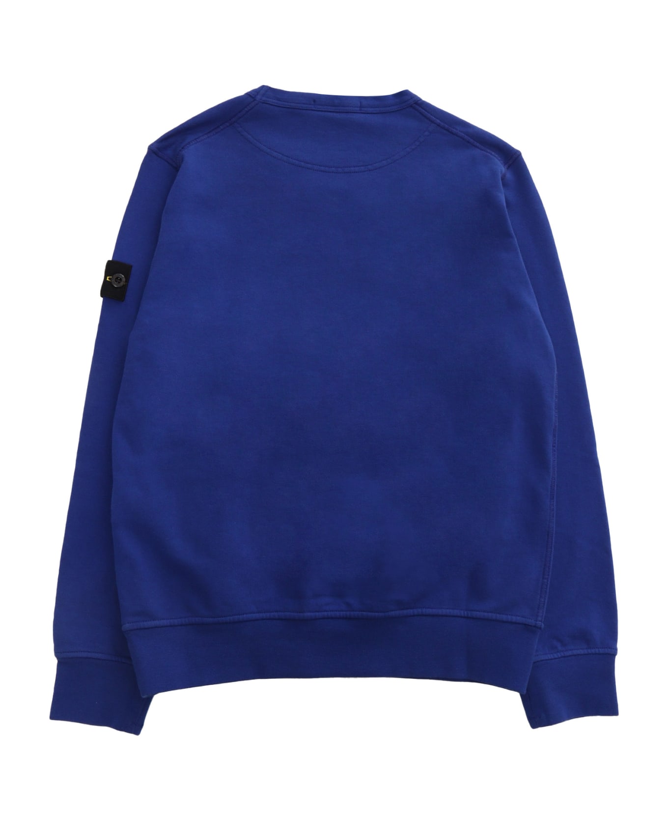 Stone Island Junior Electric Blue Sweatshirt - BLUE