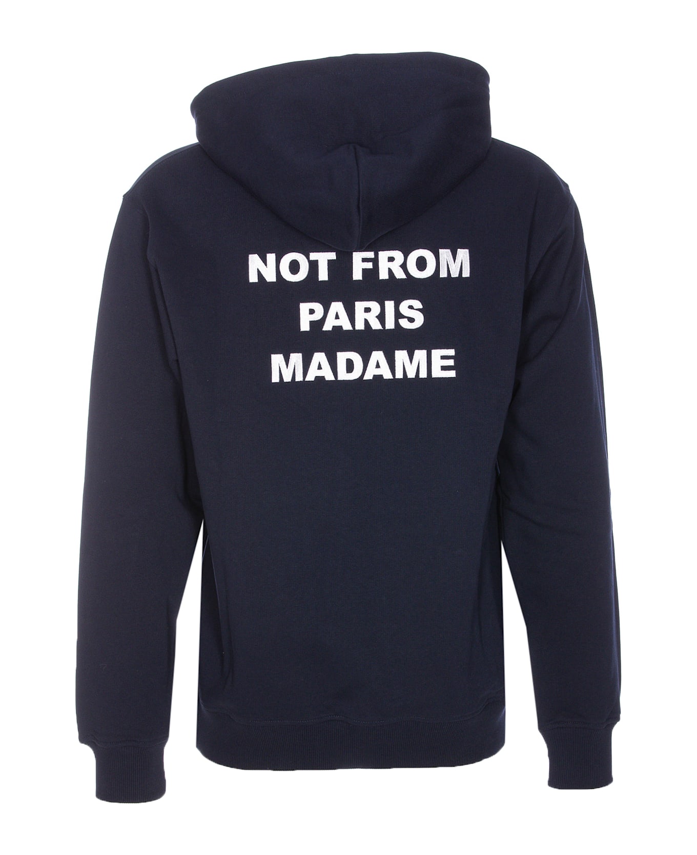 Drôle de Monsieur Le Slogan Hoodie - Blue