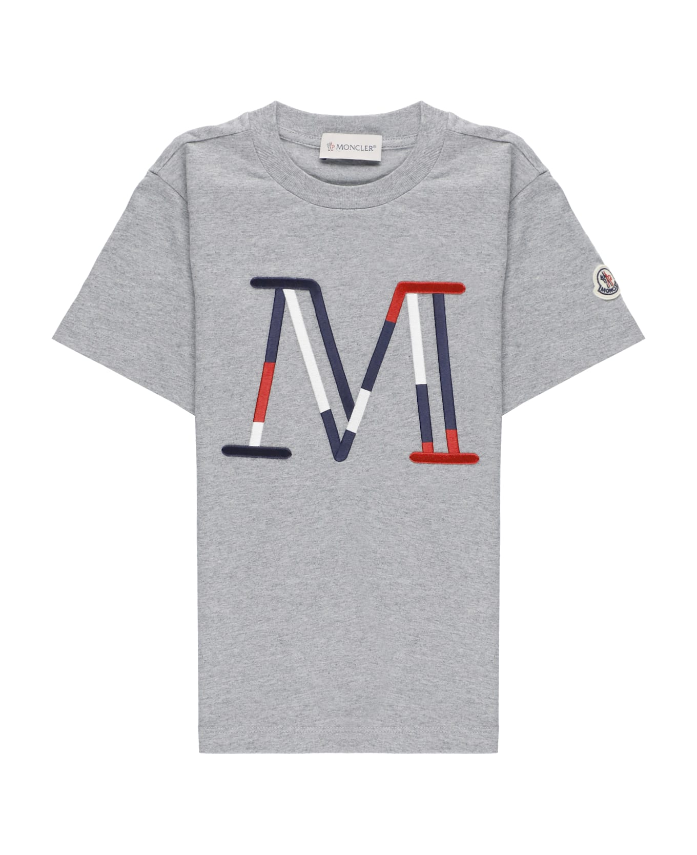 Moncler Cotton T-shirt - Grey