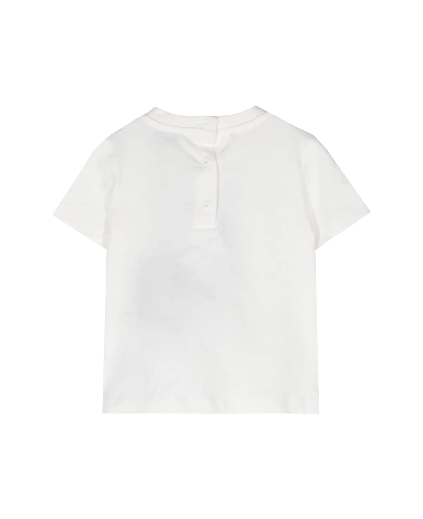 Etro T-shirt With Pegaso And Paisley - White