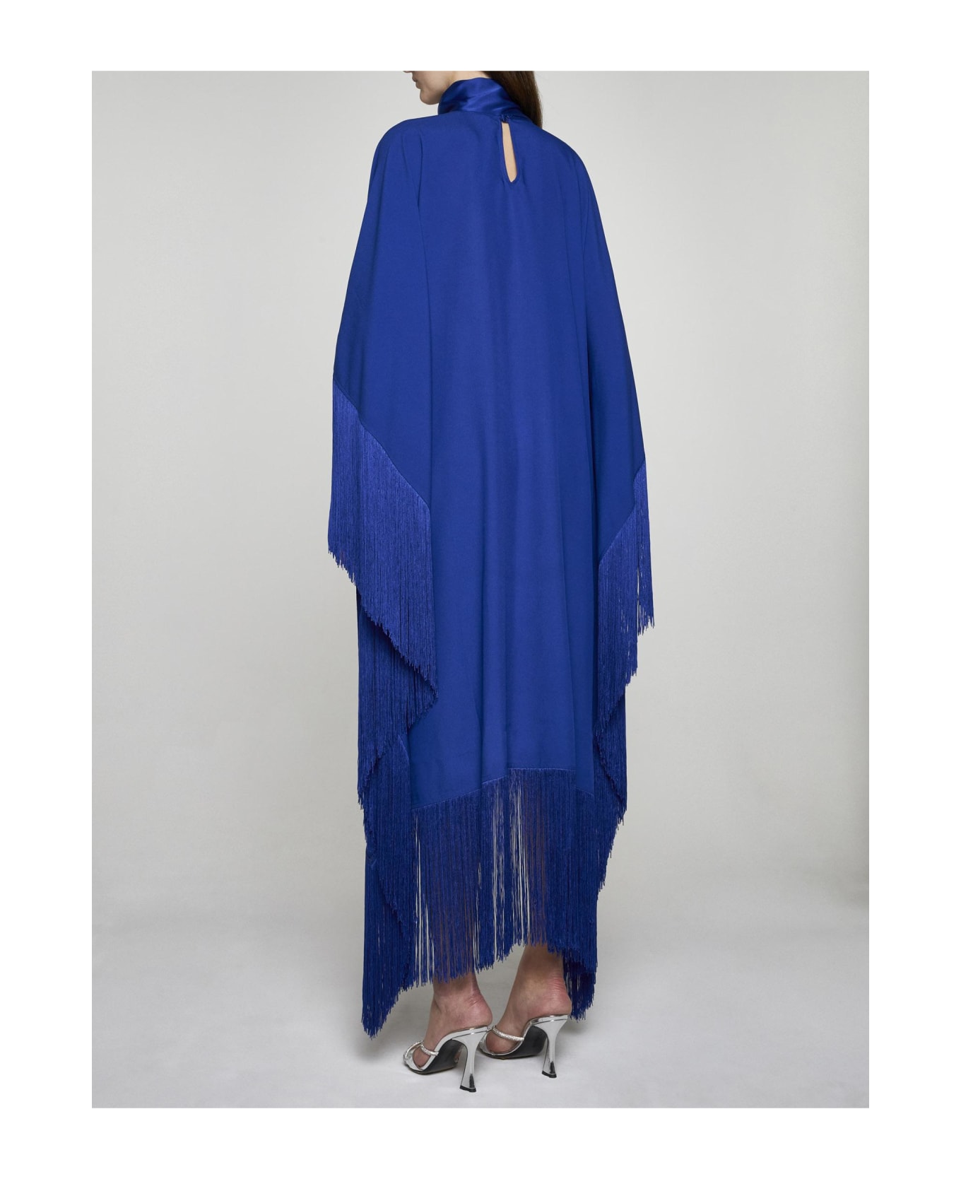 Taller Marmo Mrs Ross Pohenix Viscose-blend Kaftan - Blue ワンピース＆ドレス