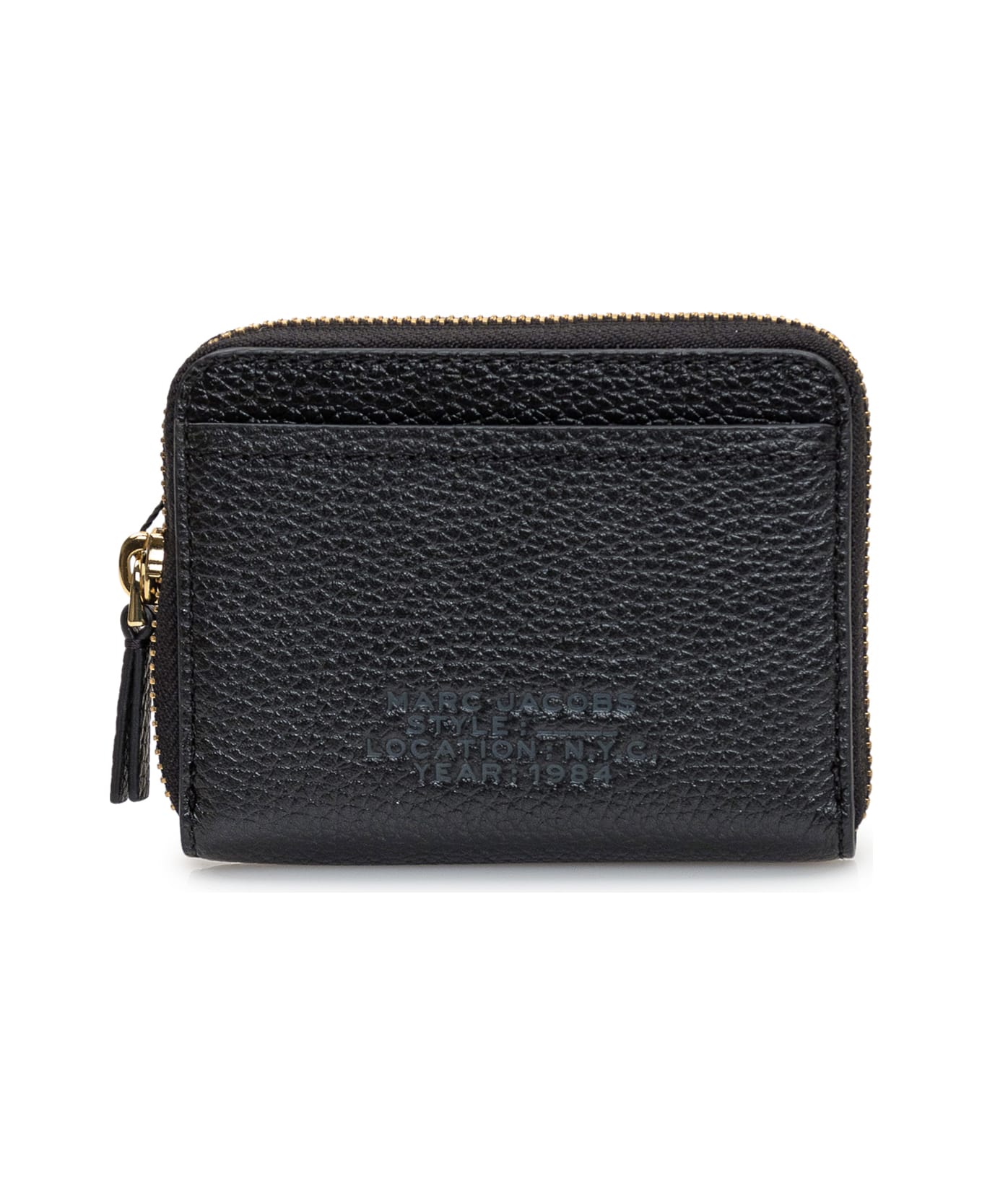 Marc Jacobs Zip Around Wallet - BLACK 財布