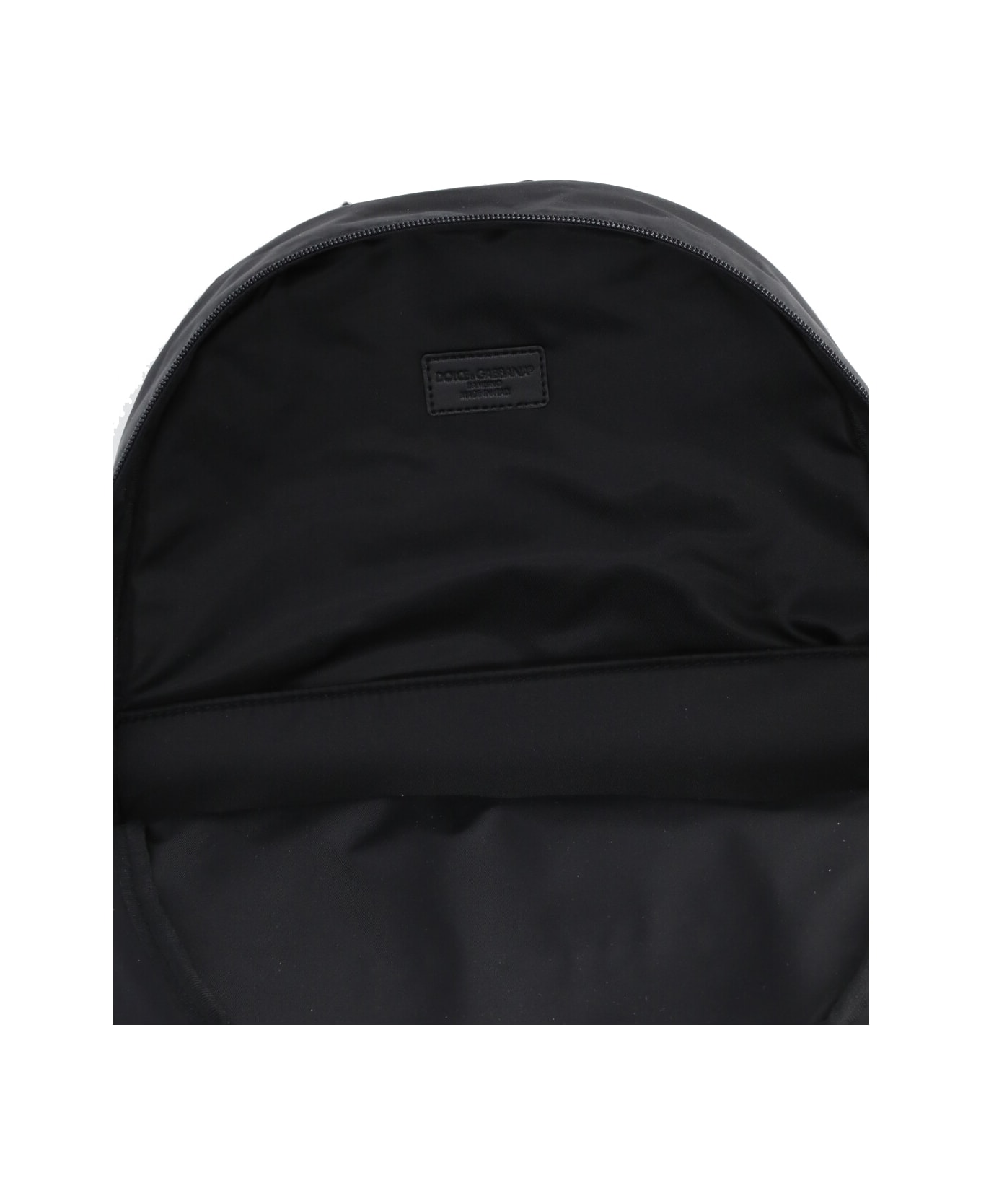 Dolce & Gabbana Backpack With Logo - Black