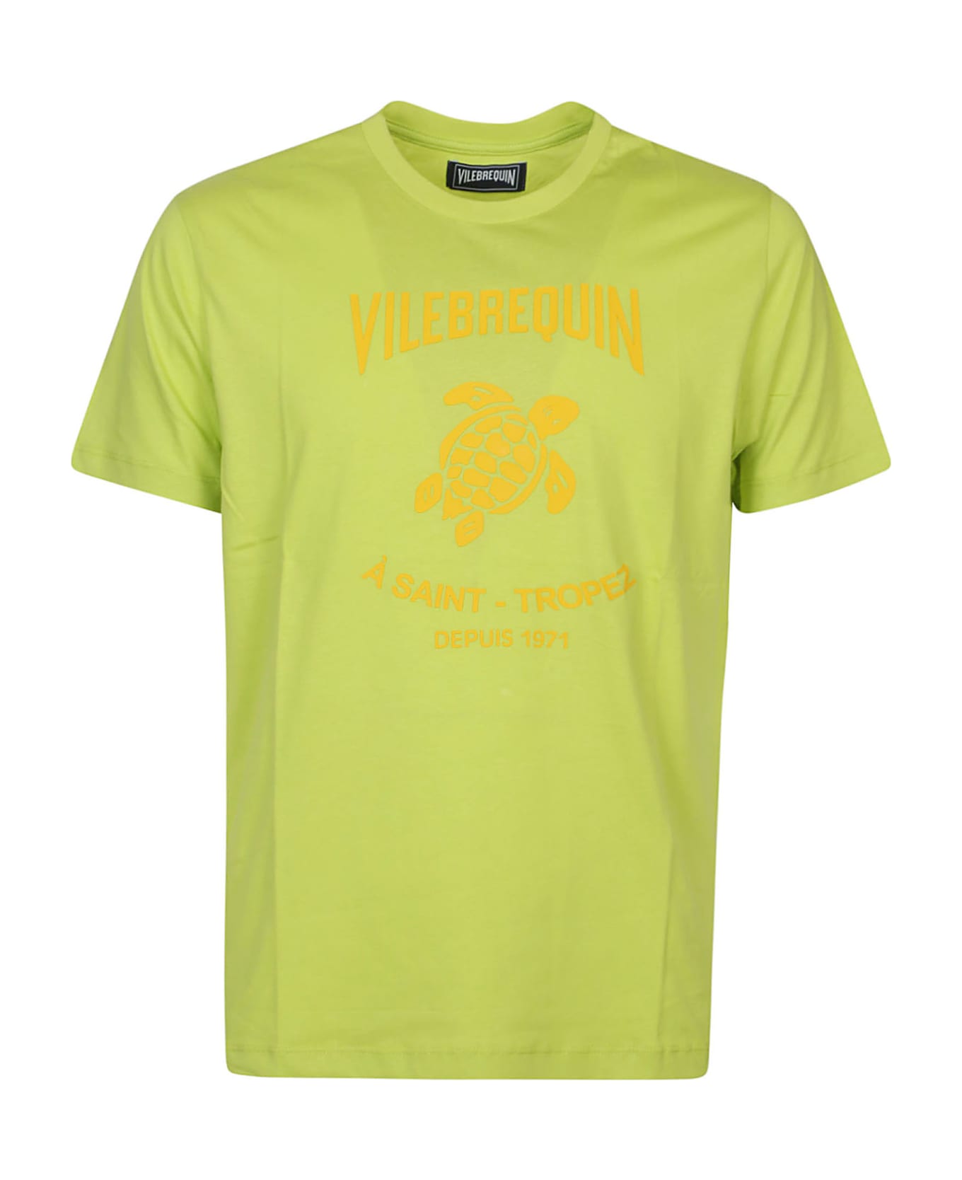 Vilebrequin Washed T-shirt - Verde Acido シャツ