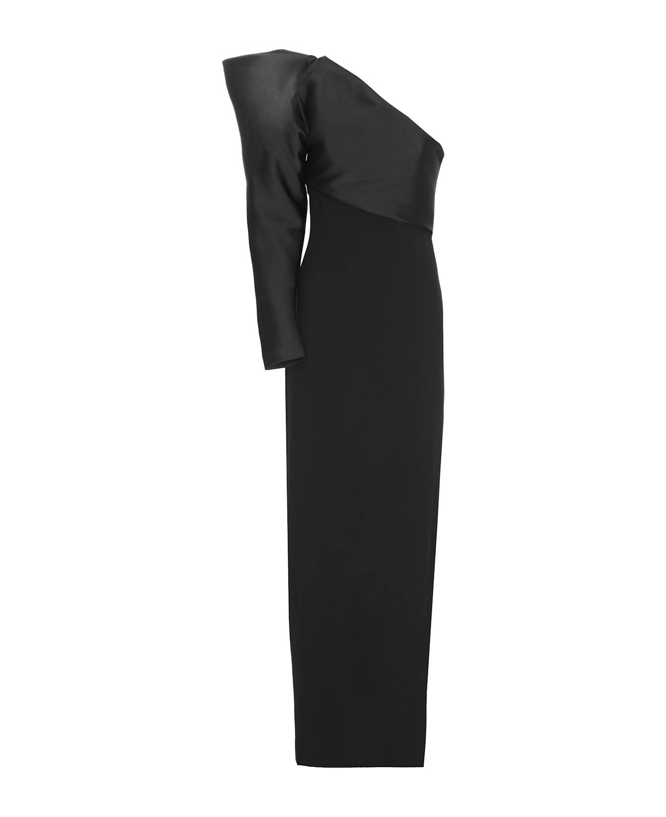 Solace London Tally Maxi Dress - Nero
