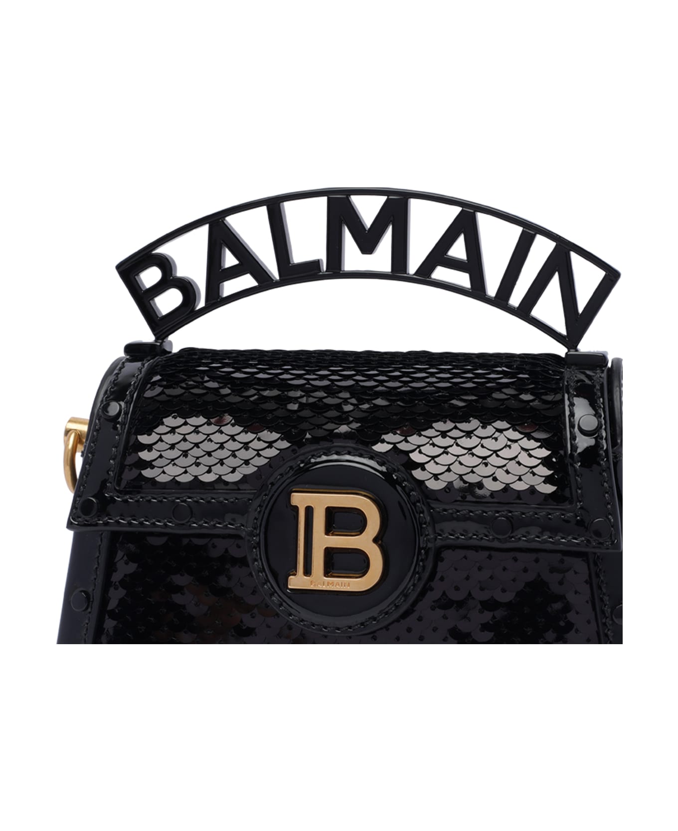 Balmain B-buzz Dynasty Handbag - Black