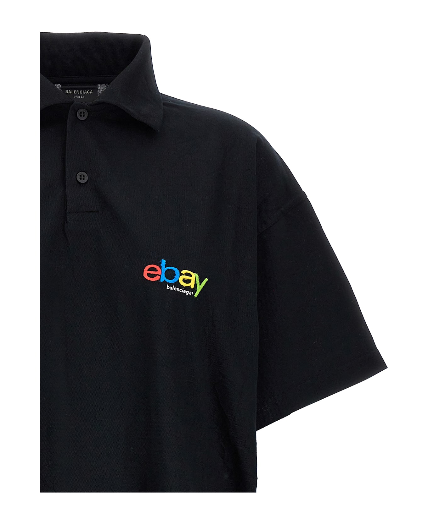 Balenciaga 'ebay' Polo Shirt - Black