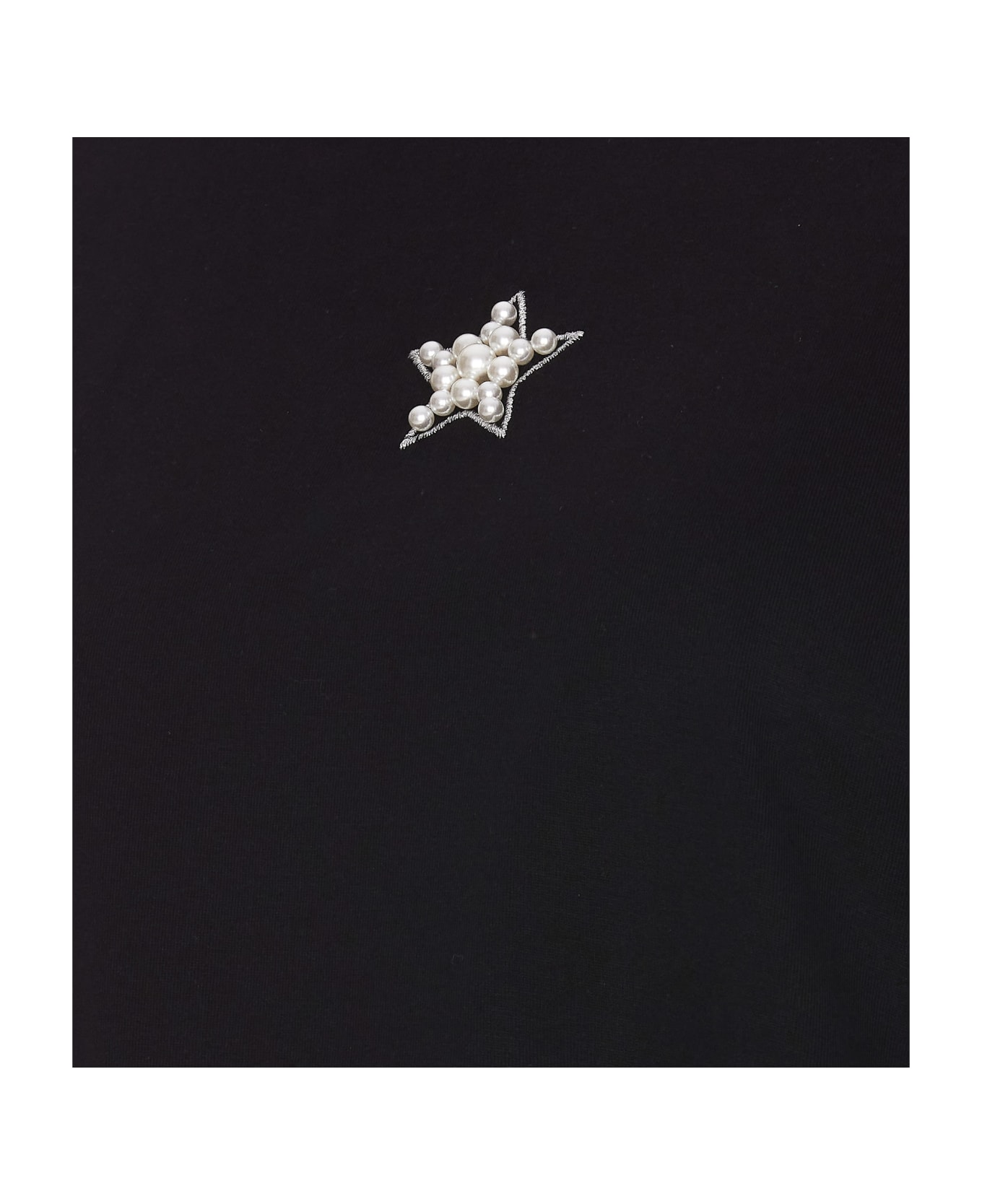 Stella McCartney Pearl Mini Star T-shirt - BLACK