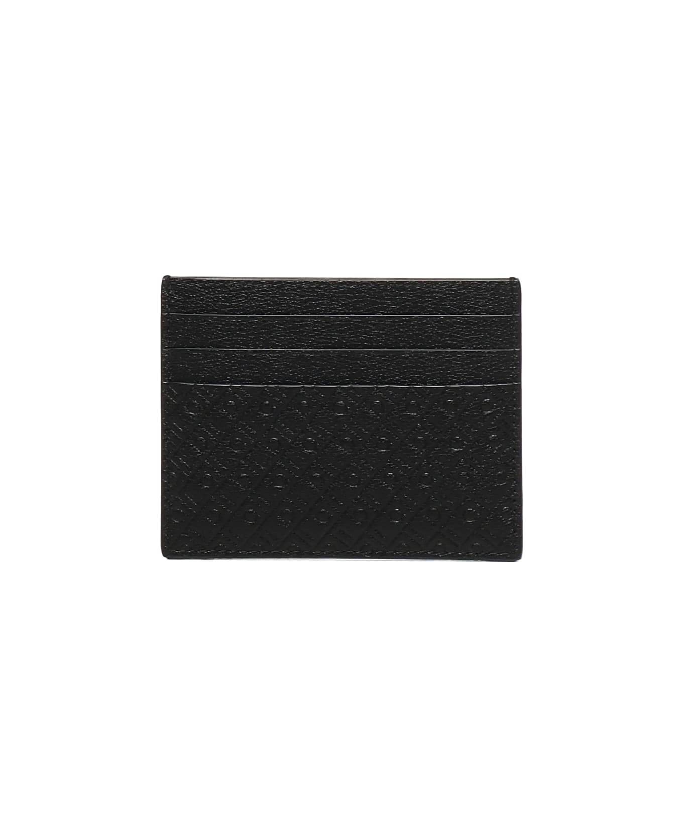 Ferragamo Monogram Card Holder - Black