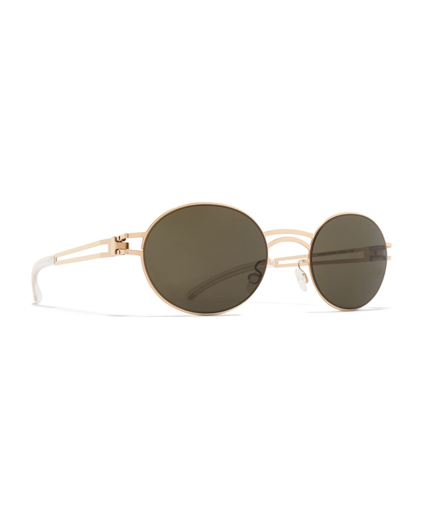 Mykita Dada - Champagne Gold / Rawgreen Sunglasses - Gold