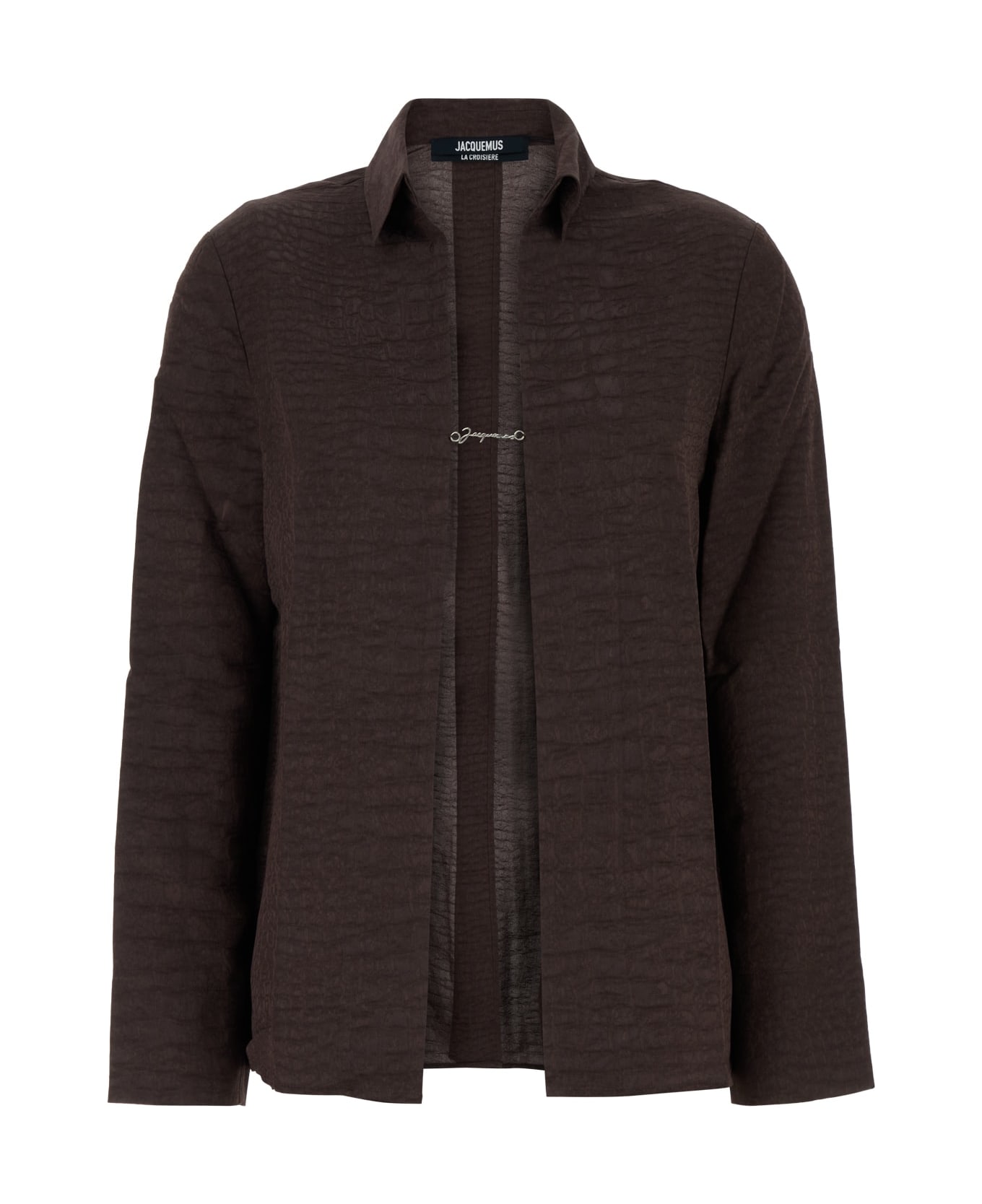 Jacquemus La Chemise Notte - CROCOBROWN