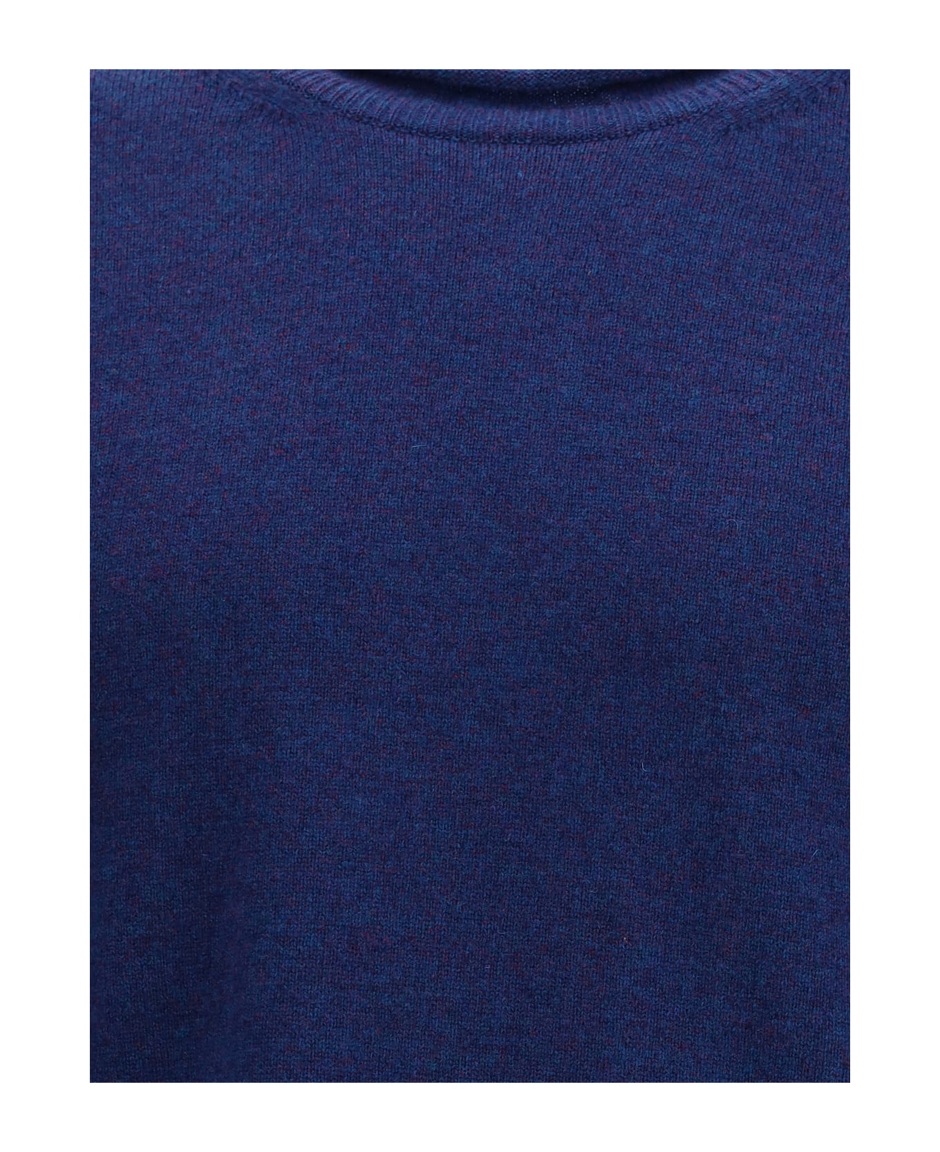 Comme des Garçons Shirt Round Neckline Sweater In Wool