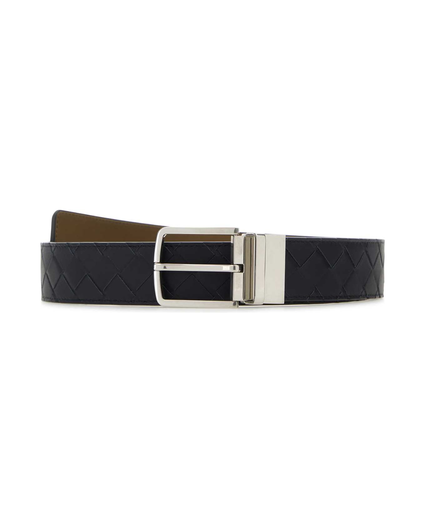 Bottega Veneta Black Leather Belt - SPACEARGILLA ベルト