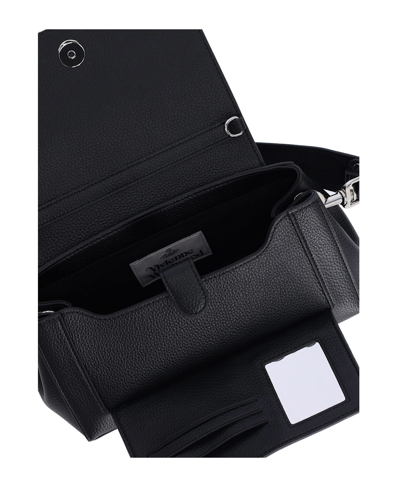 Vivienne Westwood Medium Crossbody Bag "hazel" - Black  
