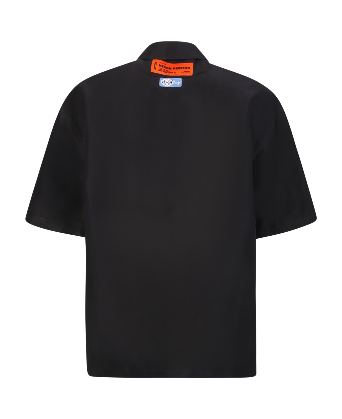 HERON PRESTON Short-sleeved Shirt - Black