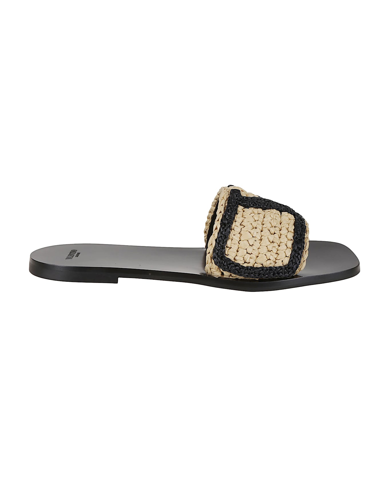 Valentino Garavani Slide Vg Viva Superstar T. 05 - Naturale Nero