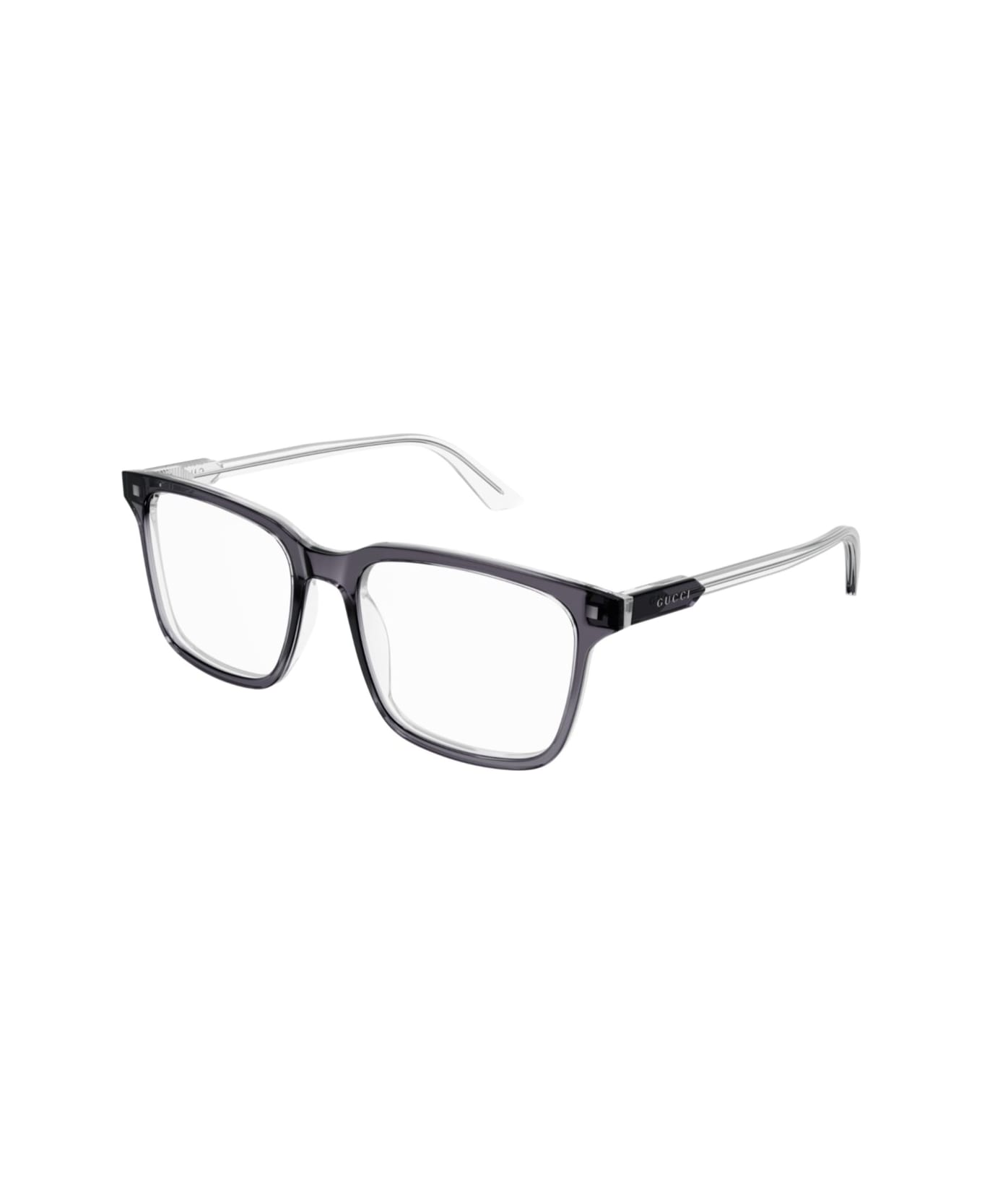 Gucci Eyewear Gg1120o002 Grey Grey Transparent - 002 grey grey transparent
