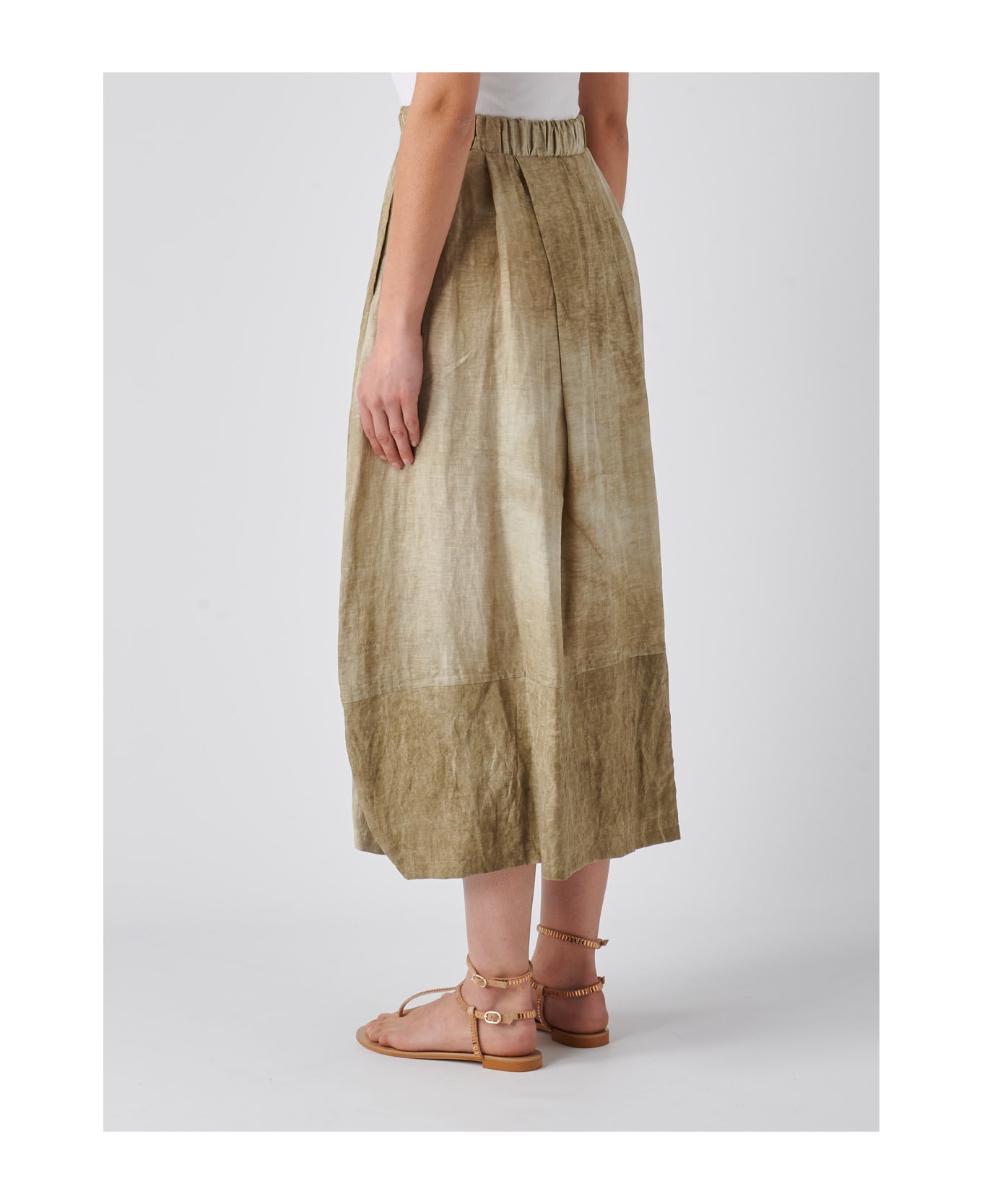 Gran Sasso Viscose Skirt - FANGO スカート