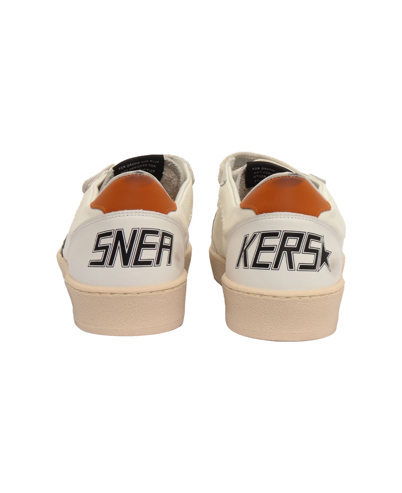 Golden Goose Ball Star Strap Sneakers - WHITE