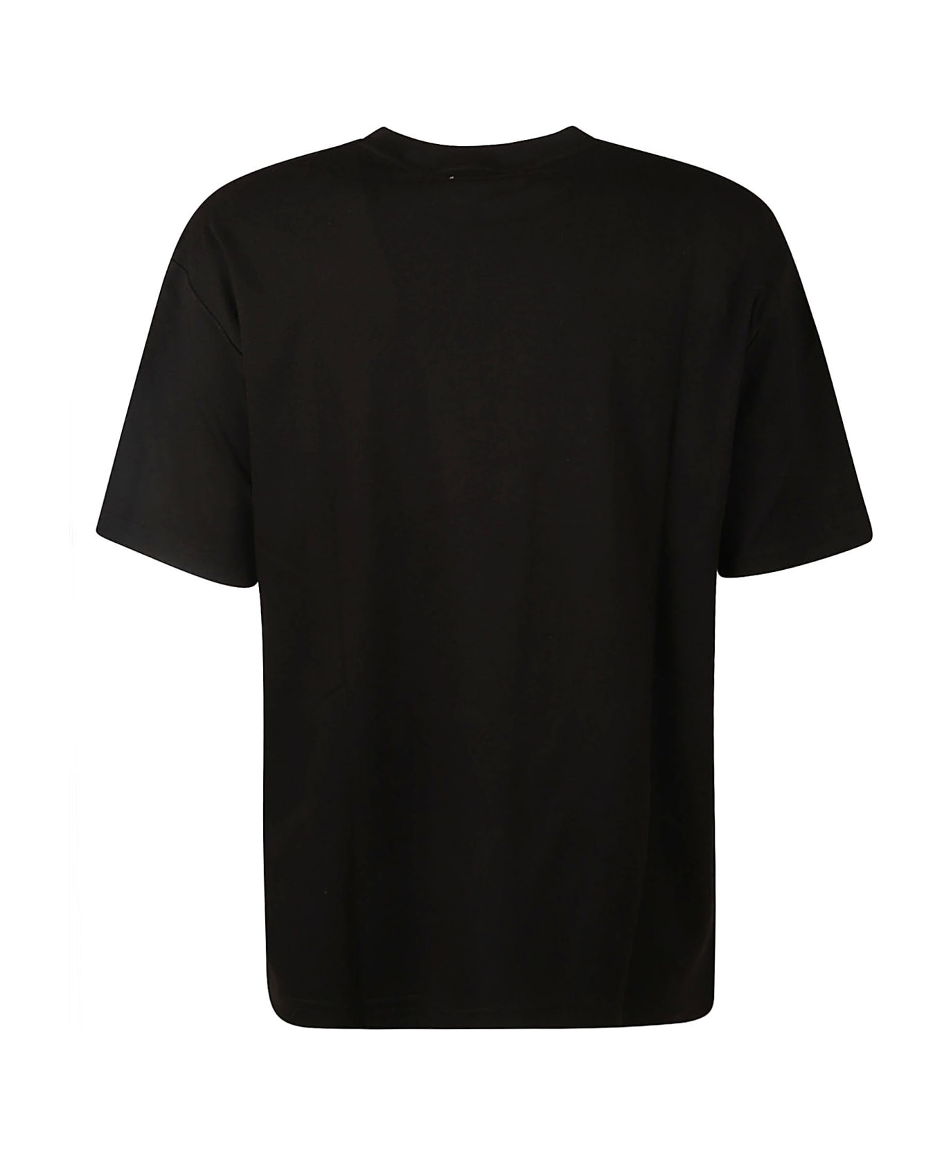 GCDS Logo Loose T-shirt - Black Tシャツ