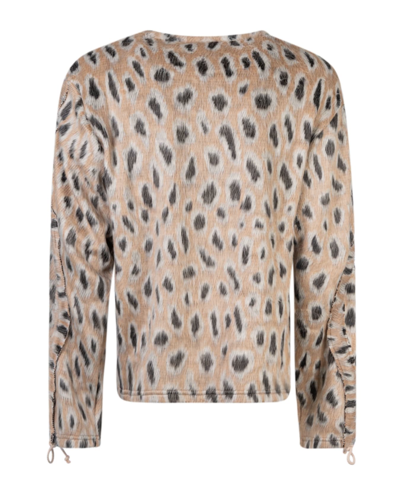 Bluemarble Furry Leopard Sweater - Furry Leopard