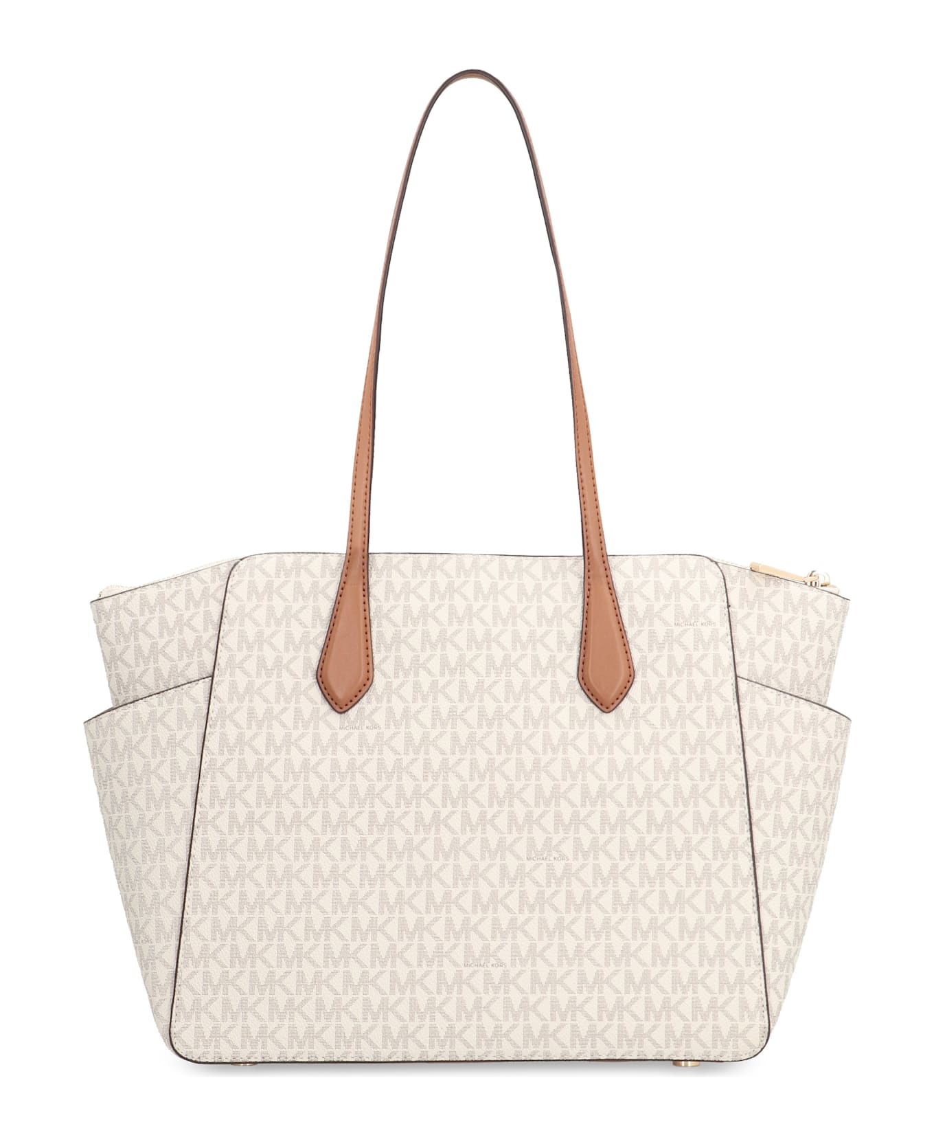 Michael Kors Marilyn Medium Tote Bag With Logo - Brown