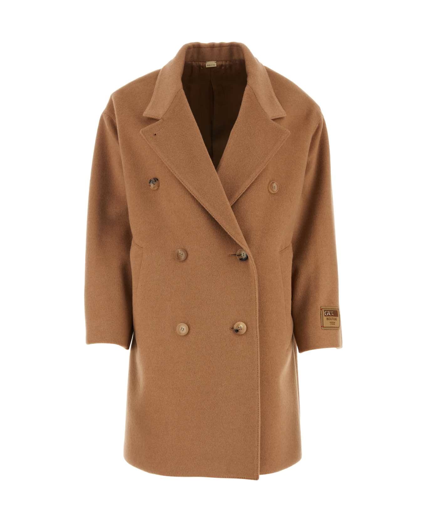 Gucci Cappuccino Wool Coat - CAMEL コート