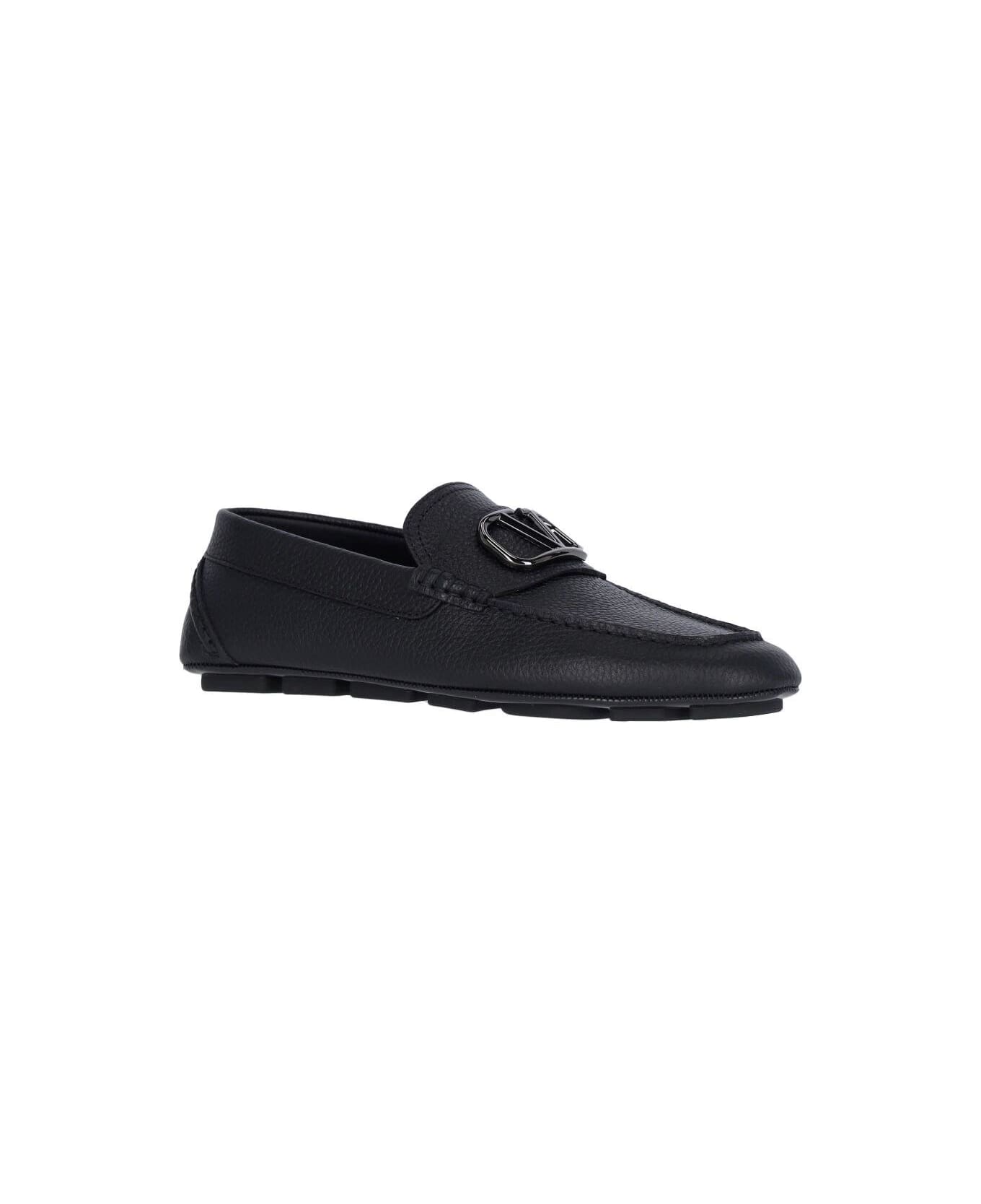 Valentino Garavani 
vlogo
 Loafers - Black