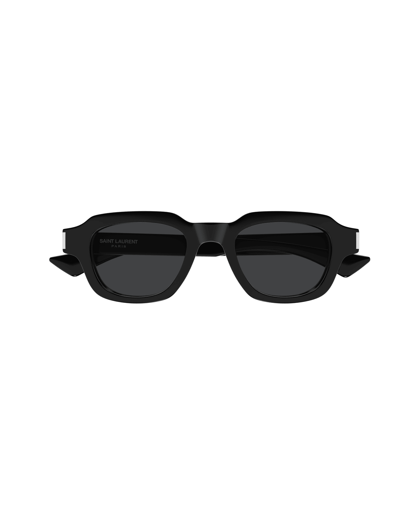 Saint Laurent Eyewear Saint Laurent Sl 791 Linea Corner Angle 001 Black Crystal Sunglasses - Nero