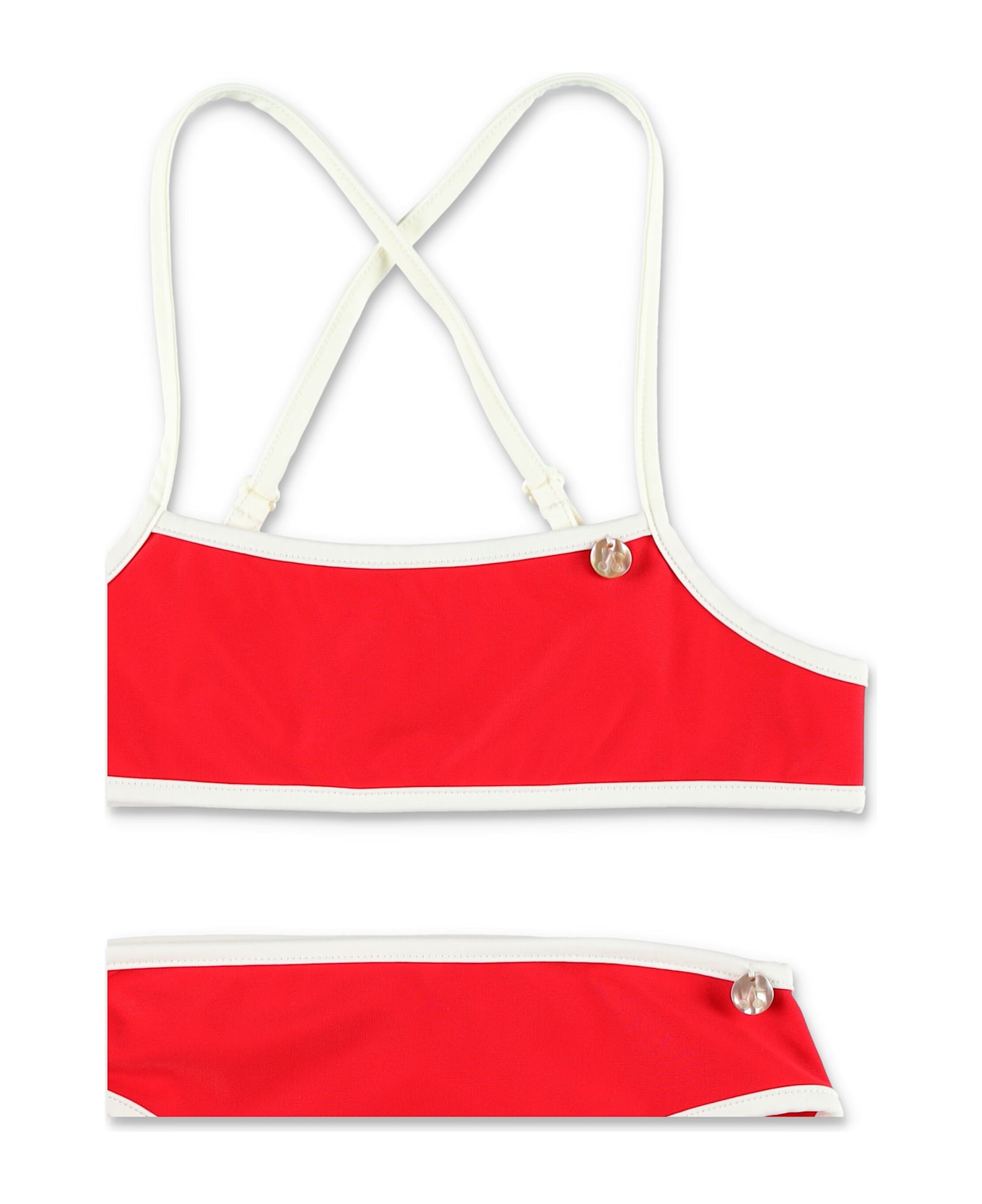 Bonpoint Kid - Admirative Two-piece Swimsuit - POPPY