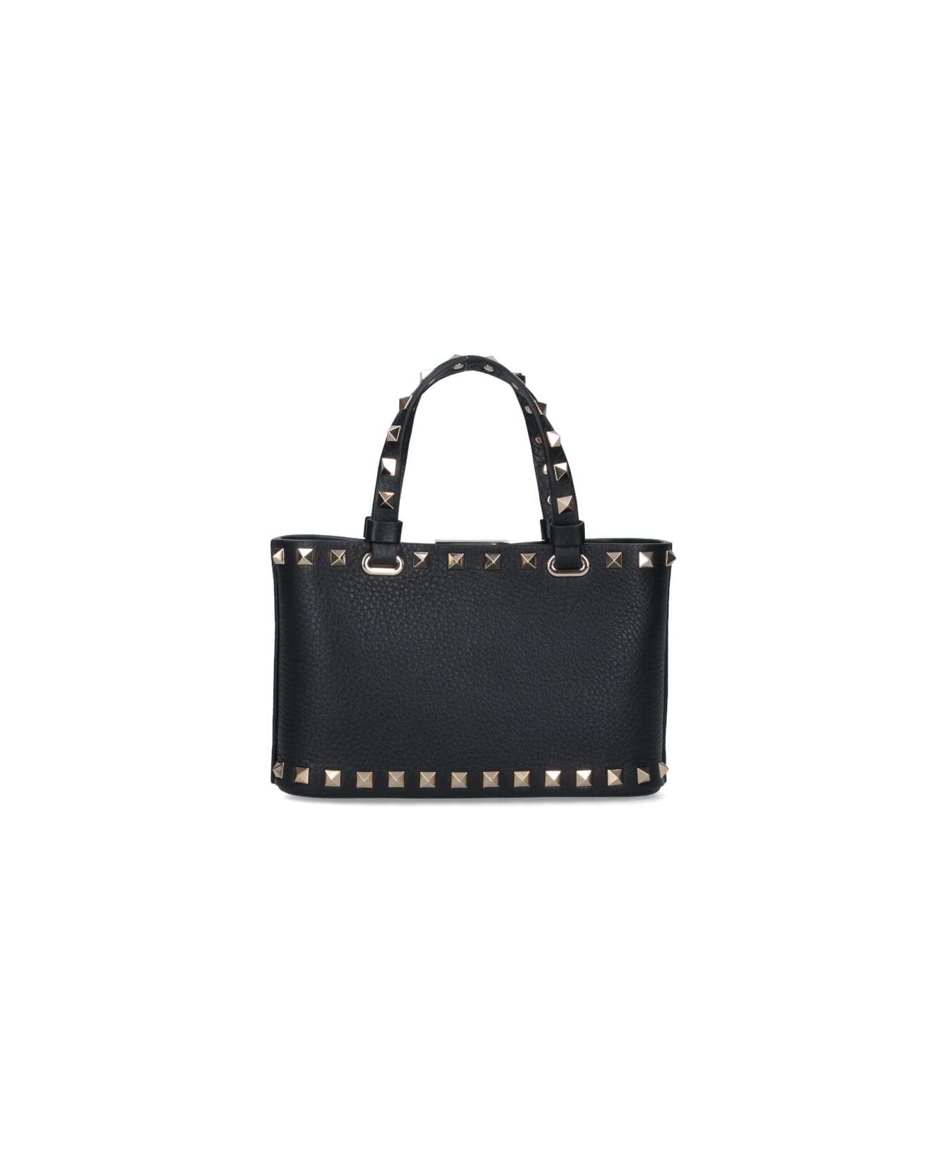 Valentino Garavani "rockstud" Mini Tote Bag - Black  