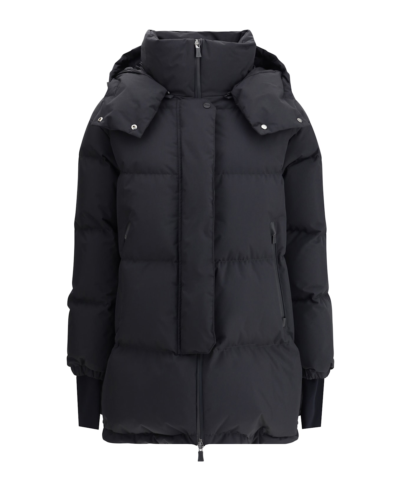 Herno Hooded Down Jacket - nero