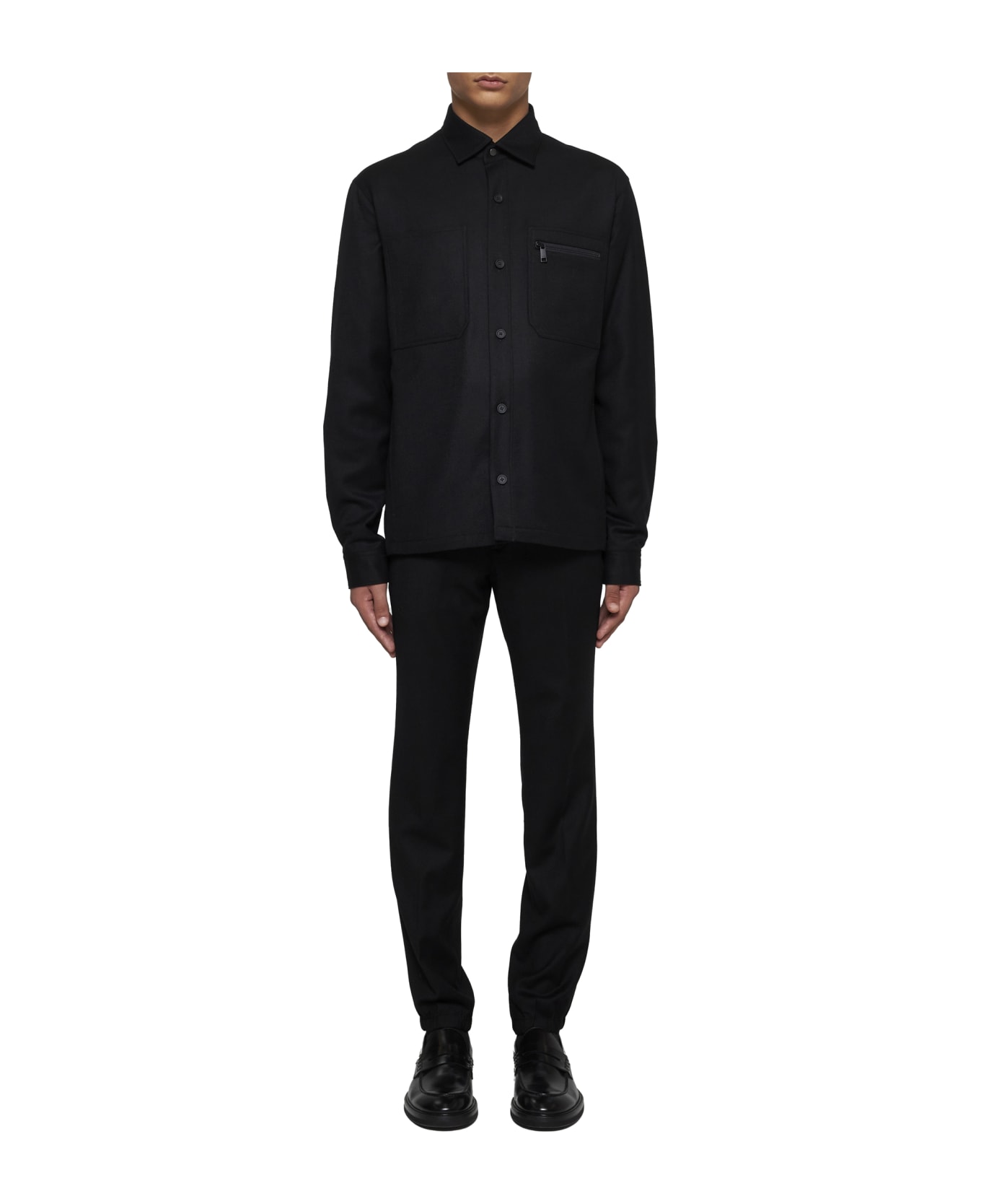 Zegna Shirt - Nero unito