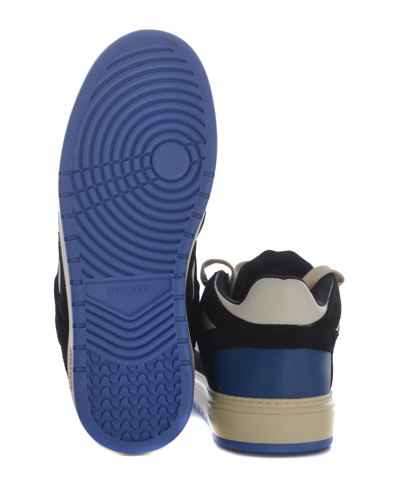 REPRESENT Sneakers Represent In Leather - Nero スニーカー