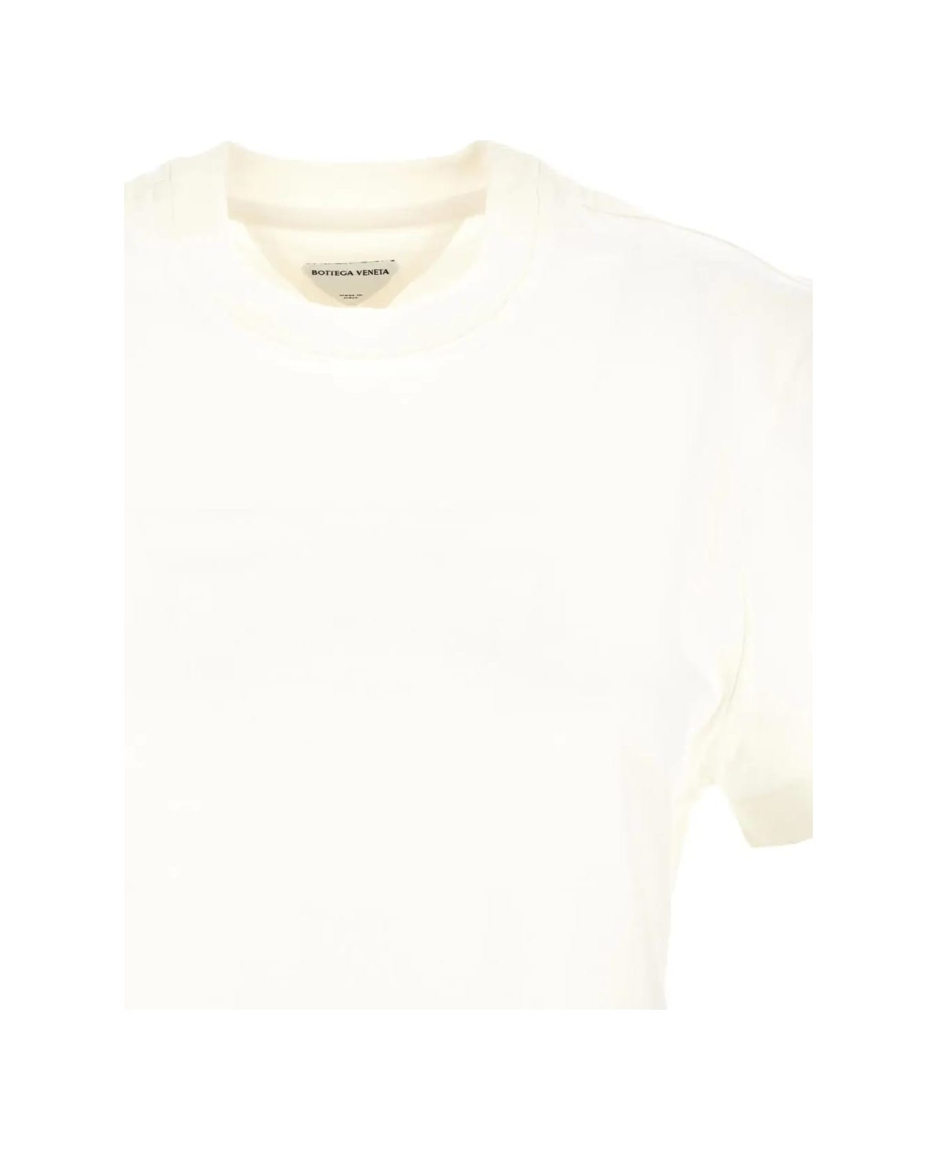 Bottega Veneta Light Cotton T-shirt - White