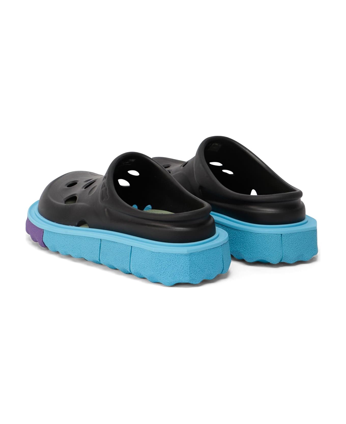 Off-White Sponge Slippers - Black