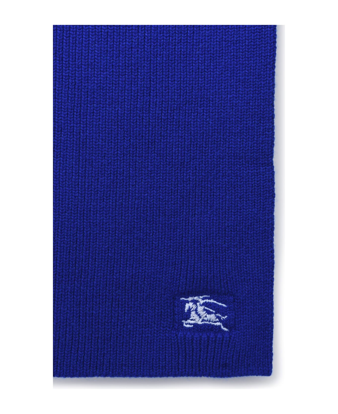 Burberry Blue Cashmere Scarf - Knight スカーフ