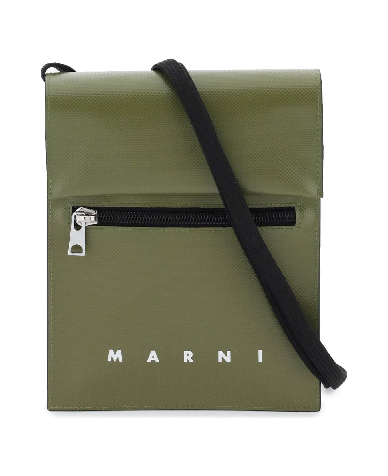 Marni Tribeca Crossbody Bag - LEAV GREEN (Green)