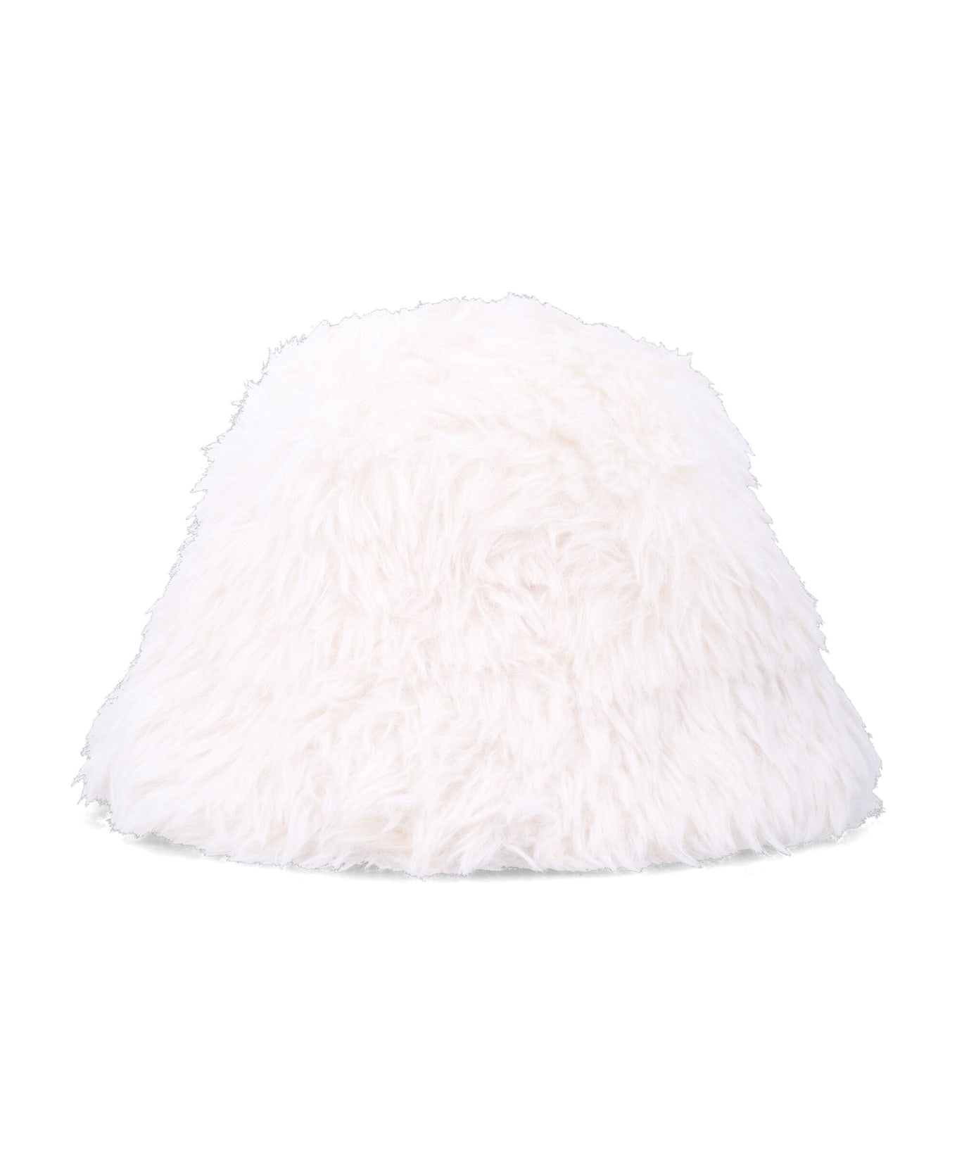 Perfect Moment Eco-shearling Bucket Hat - WHITE