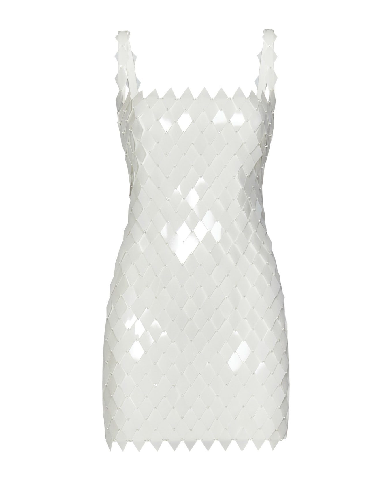 The Attico 'rue' Mini Dress - White