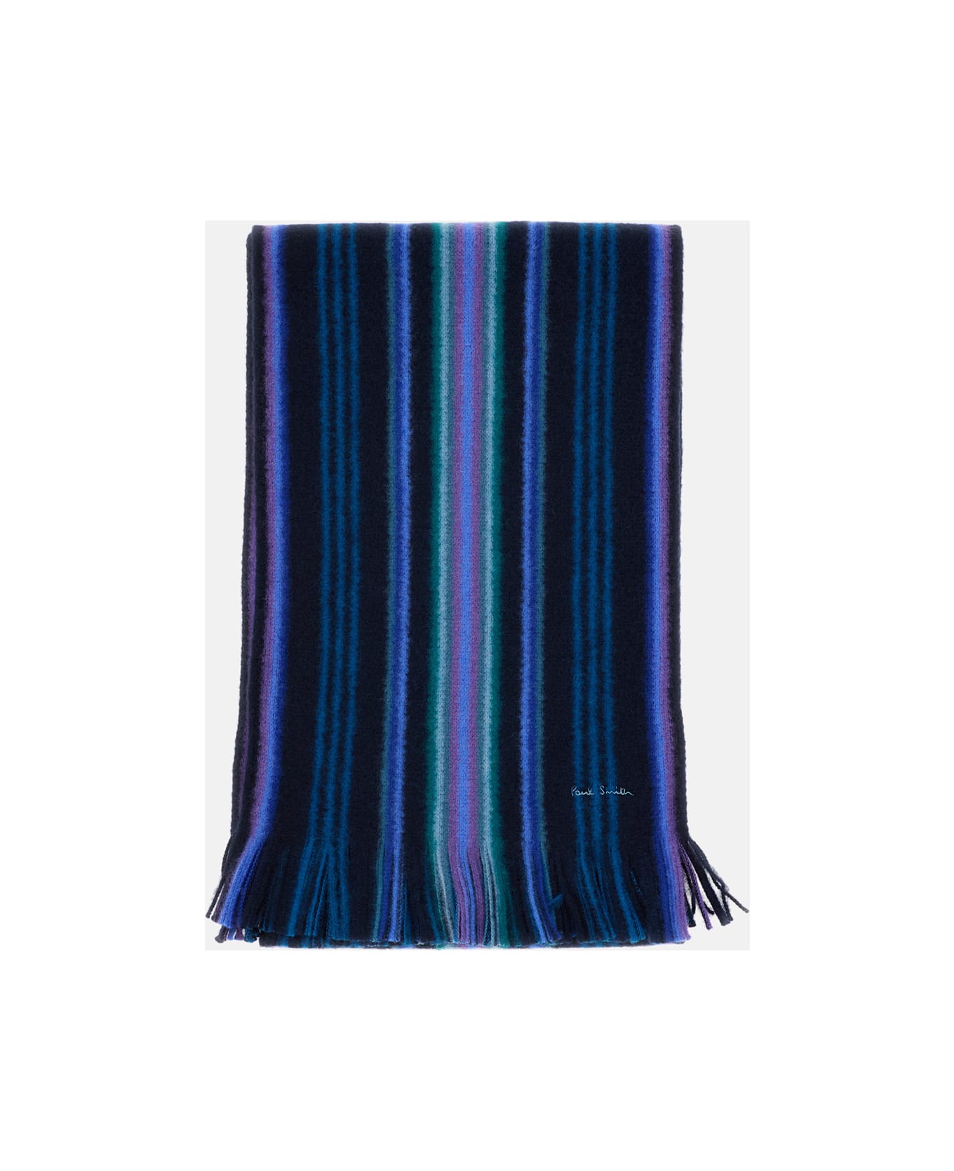 Paul Smith 
signature Stripe
 Scarf - Blue