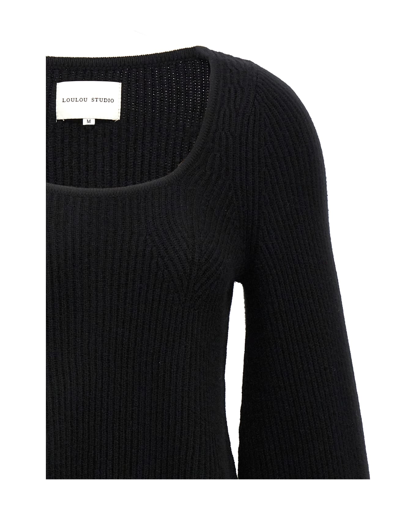 Loulou Studio 
hermus
 Sweater - Black  