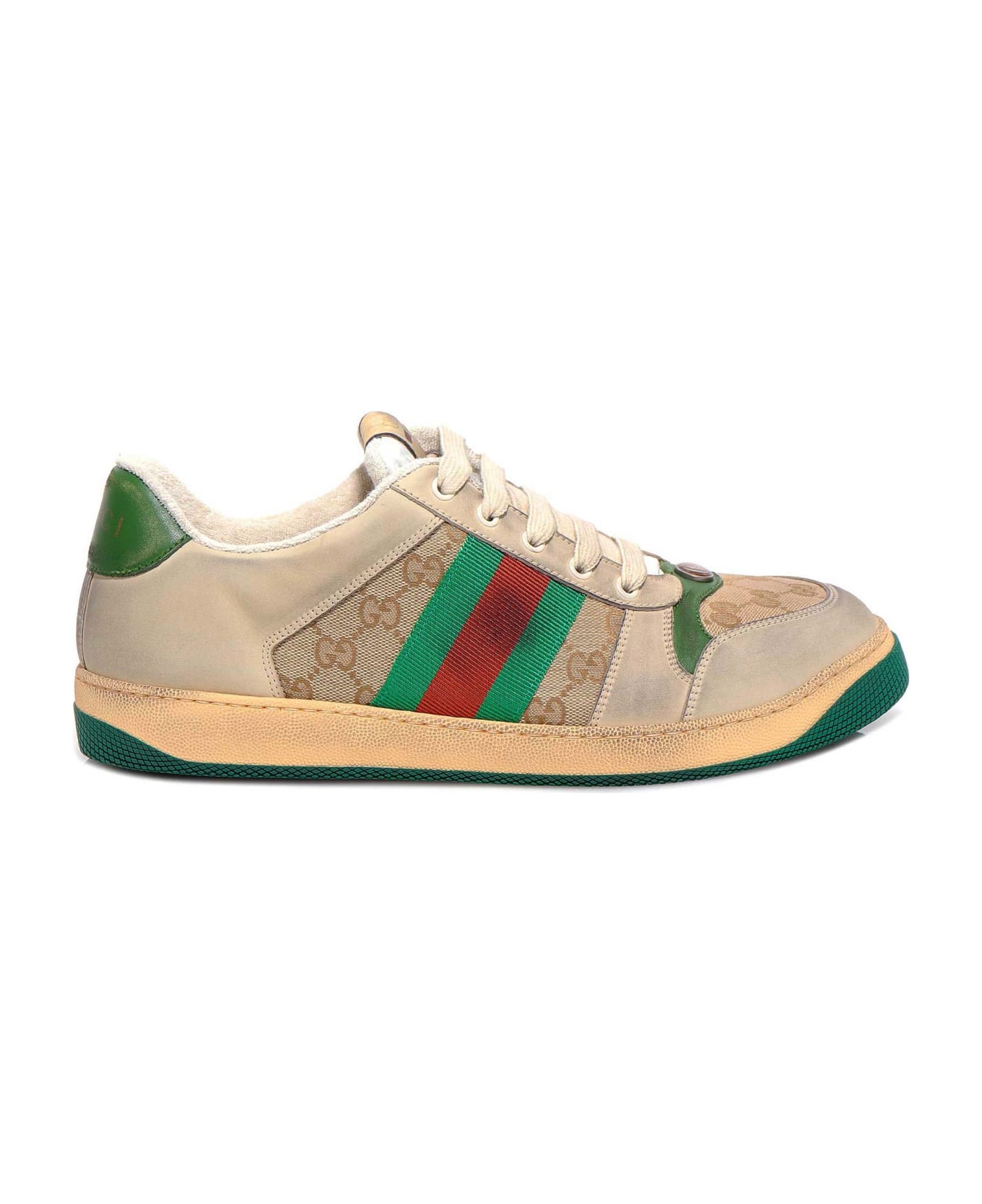 Gucci 
screener Gg
 Sneakers - White