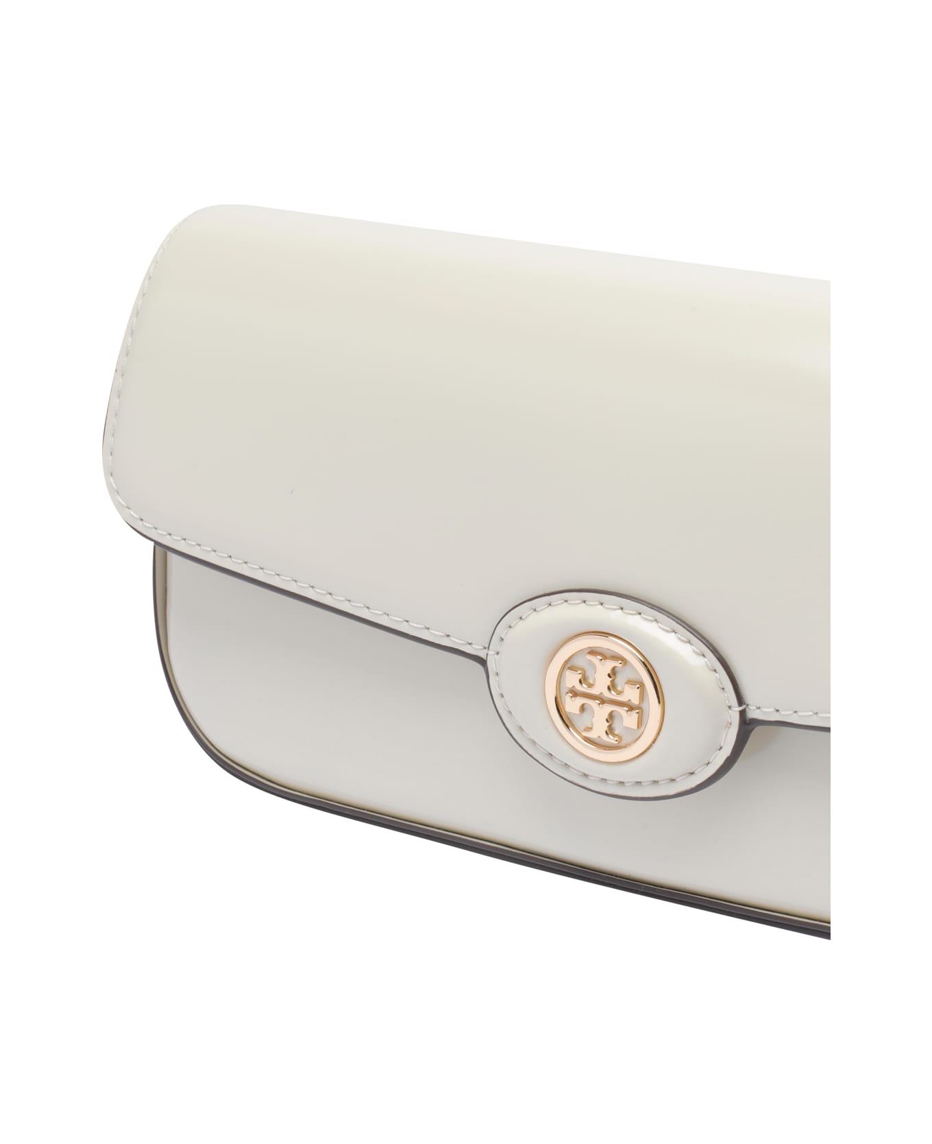 Tory Burch Robinson Shoulder Bag - White