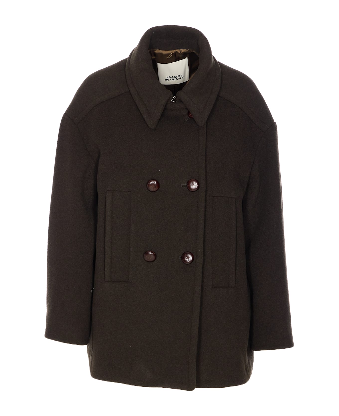 Marant Étoile Fiby Coat - Green
