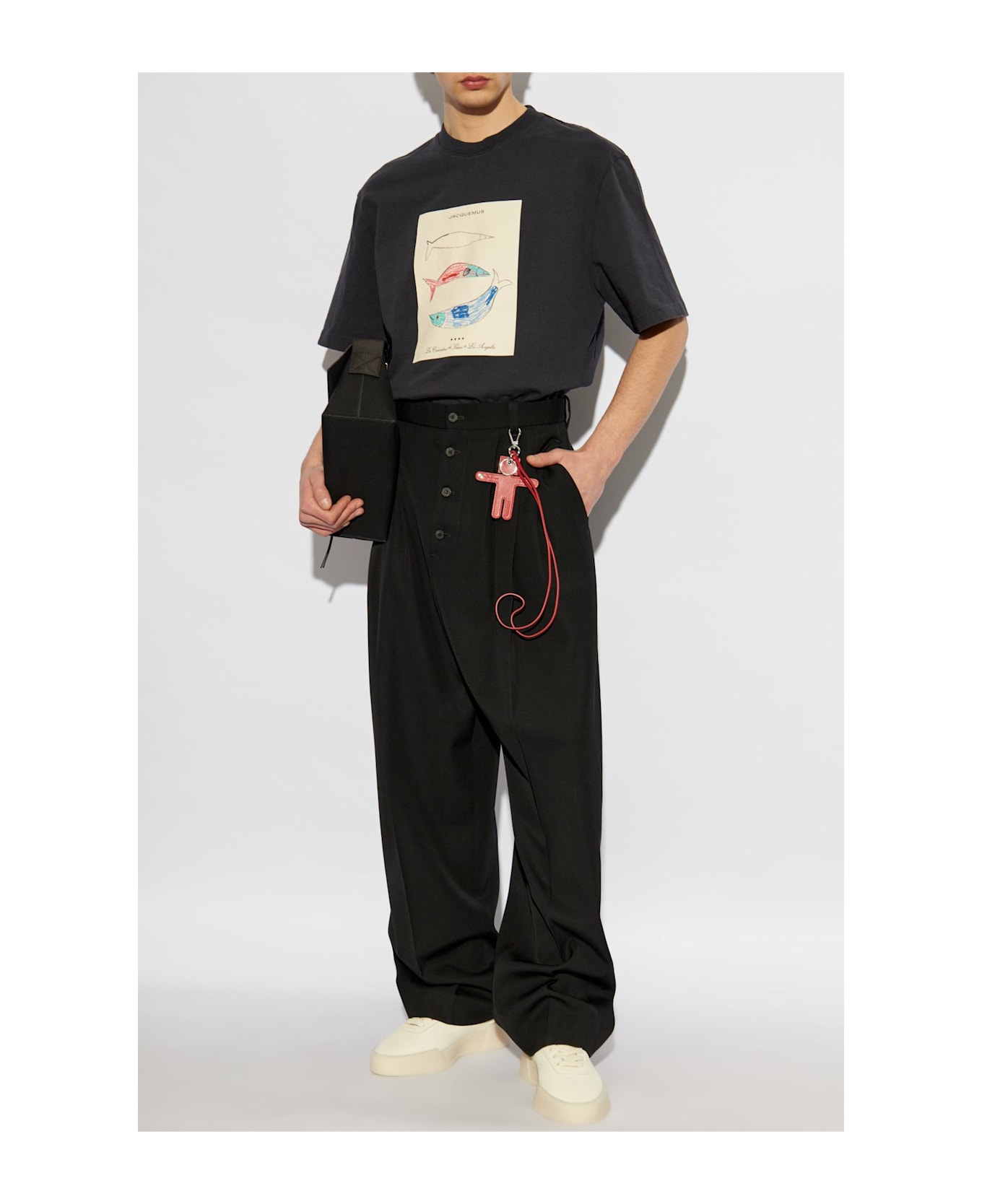 JACQUEMUS ロンクスリフリフトレス 24E251KN3562358 990 Jacquemus Printed T-shirt | italist