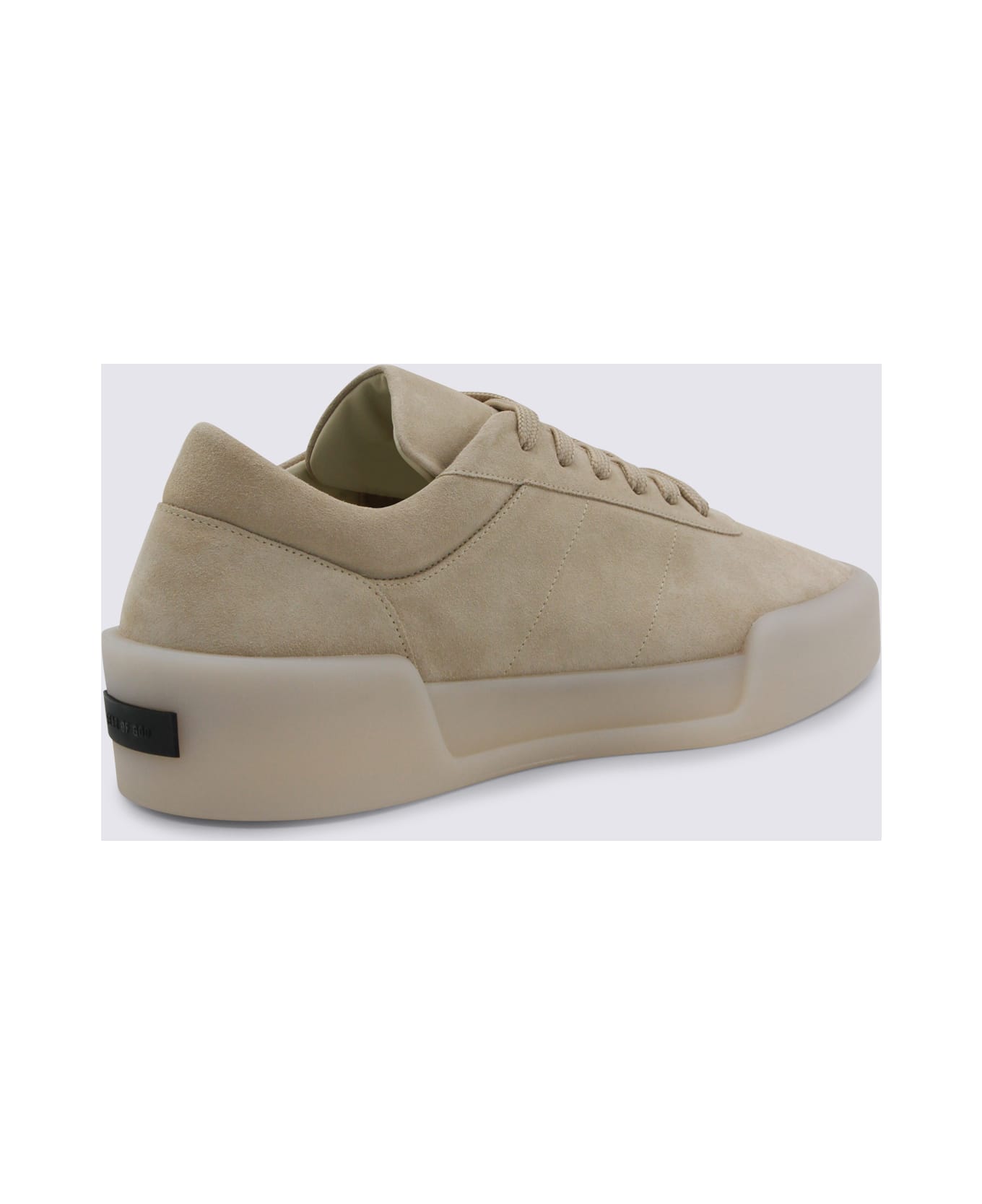 Fear of God Beige Leather Moc Runner - OAT